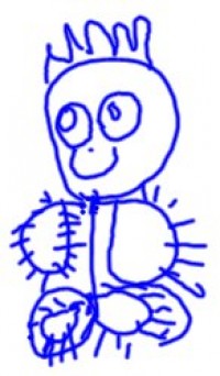 Un follet vist per un alumne de P4